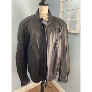 Wilson’s Leather Motorcycle Jacket. Size XXL